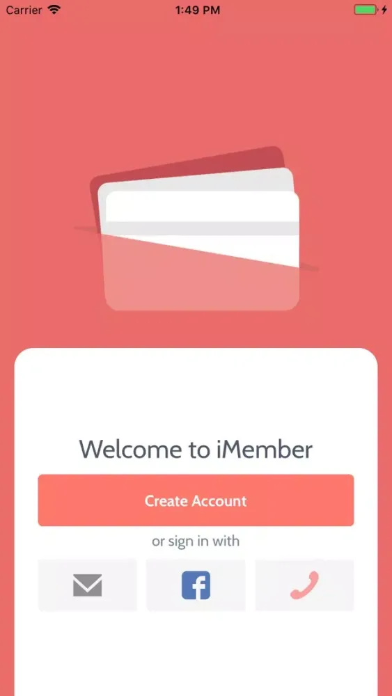 Tangkapan skrin iMember - Loyalty Card Wallet