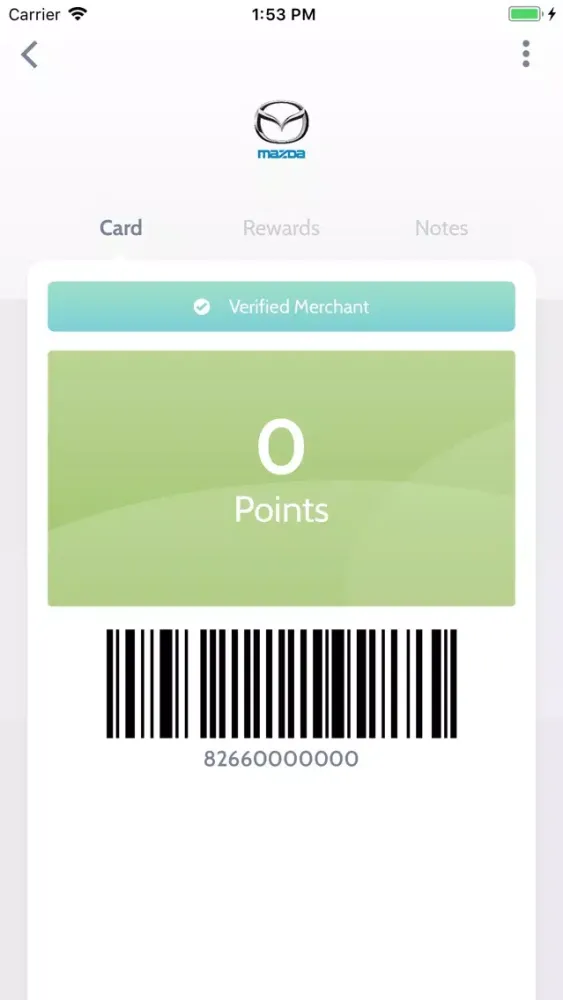Tangkapan skrin iMember - Loyalty Card Wallet