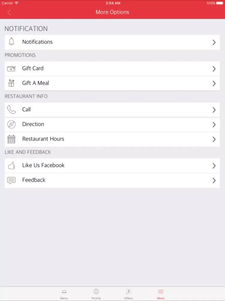 Virsa Indian Cuisine iPad  স্ক্রিনশট