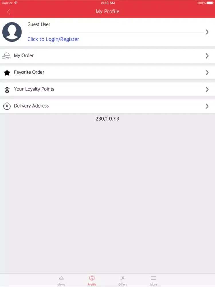 Скриншоты Bombay Restaurant iPad 