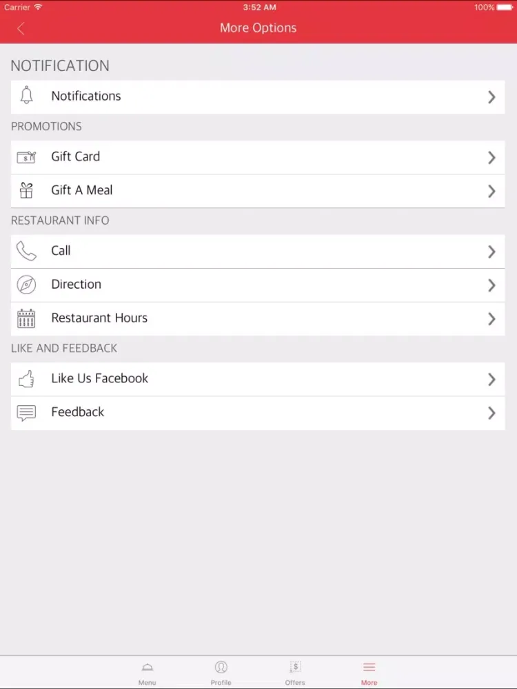 Dosa Hut NJ iPad  Ekran Görüntüleri