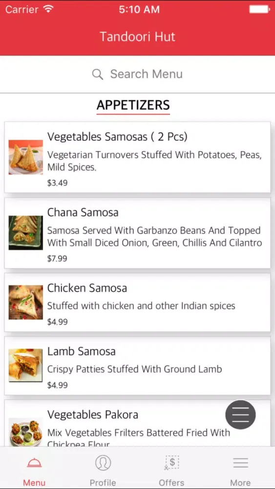 Tandoori Hut SD स्क्रीनशॉट