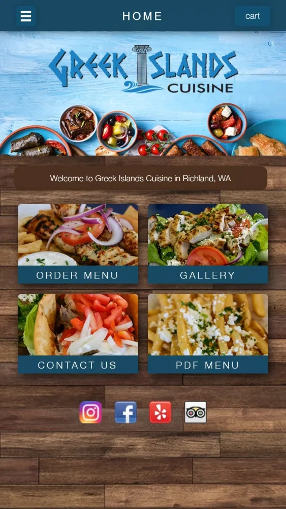 ภาพหน้าจอของ Greek Islands Cuisine