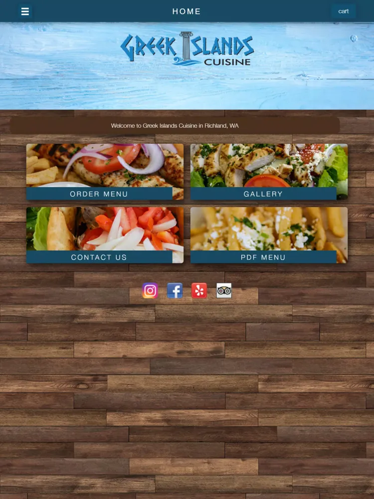 ภาพหน้าจอของ Greek Islands Cuisine