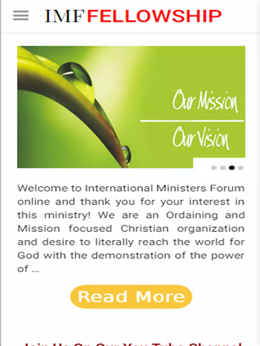 Imf Fellowship App iPad 應用截圖