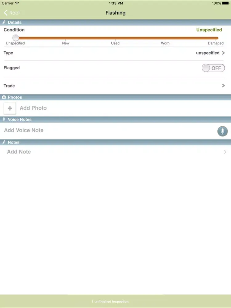 Imfuna Home Inspector iPad  Ekran Görüntüleri