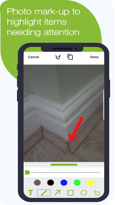 ภาพหน้าจอของ Imfuna Home Inspector.