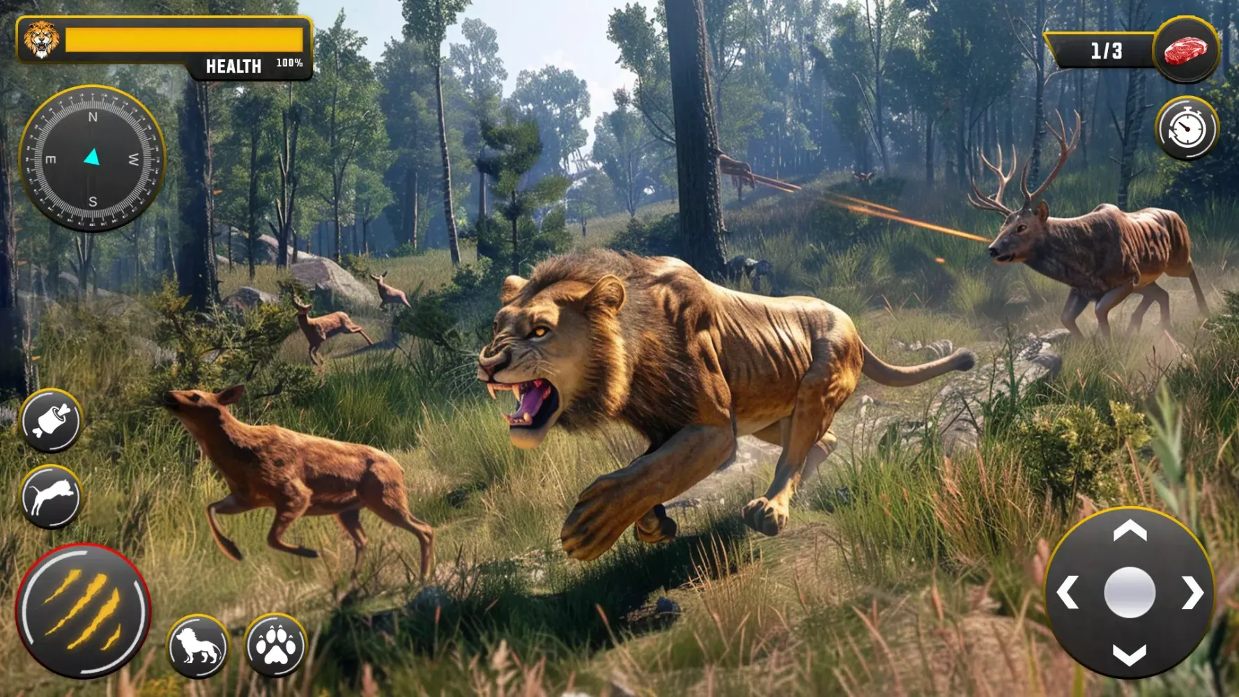 تصاویر Lion Games 3D Animal Simulator