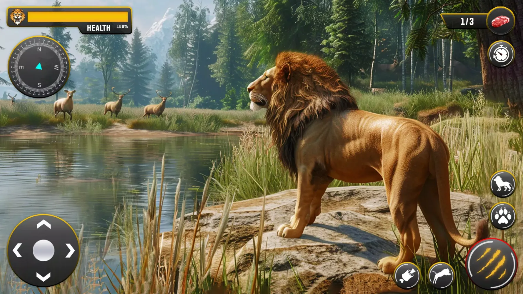 تصاویر Lion Games 3D Animal Simulator