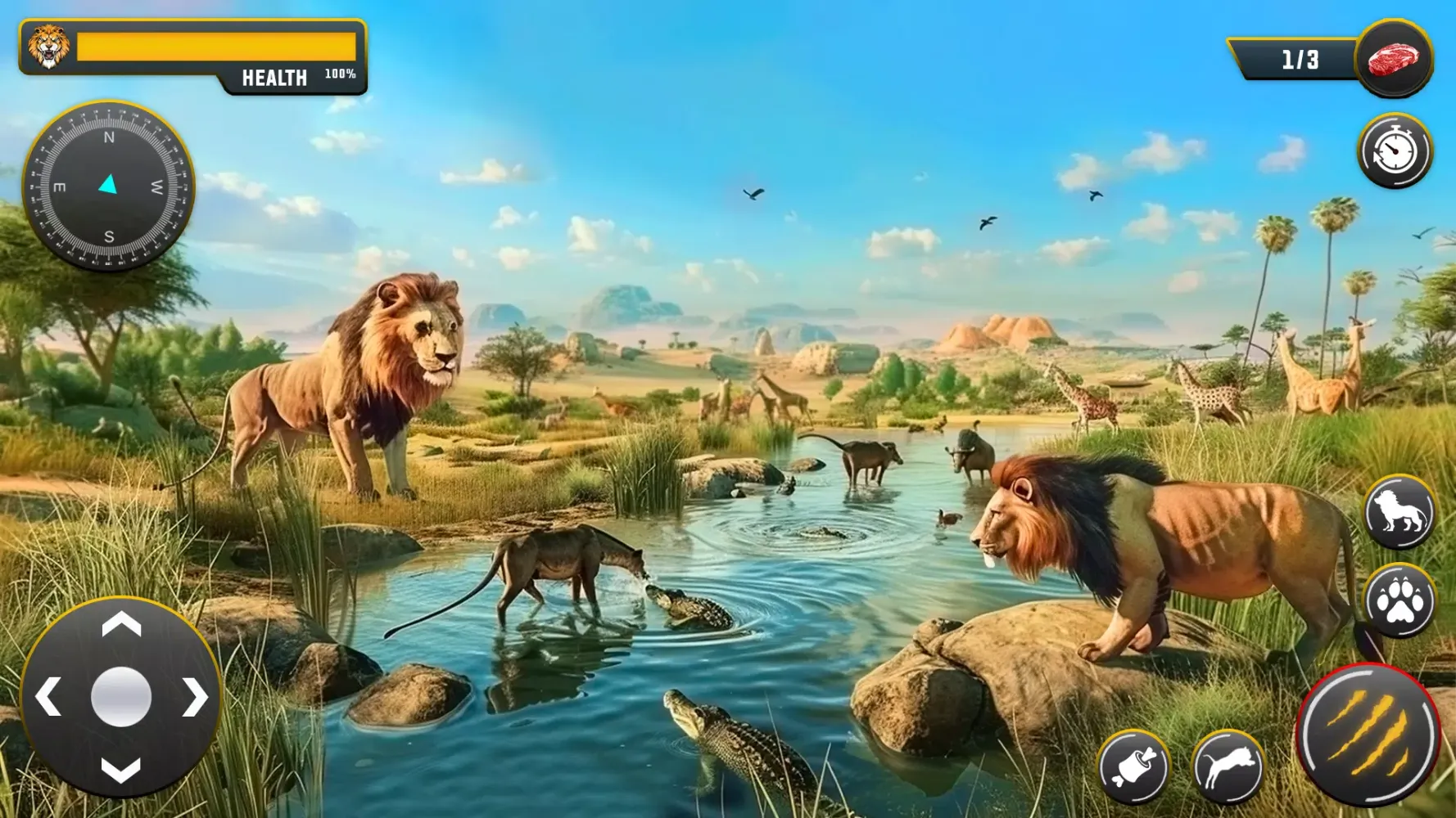 تصاویر Lion Games 3D Animal Simulator