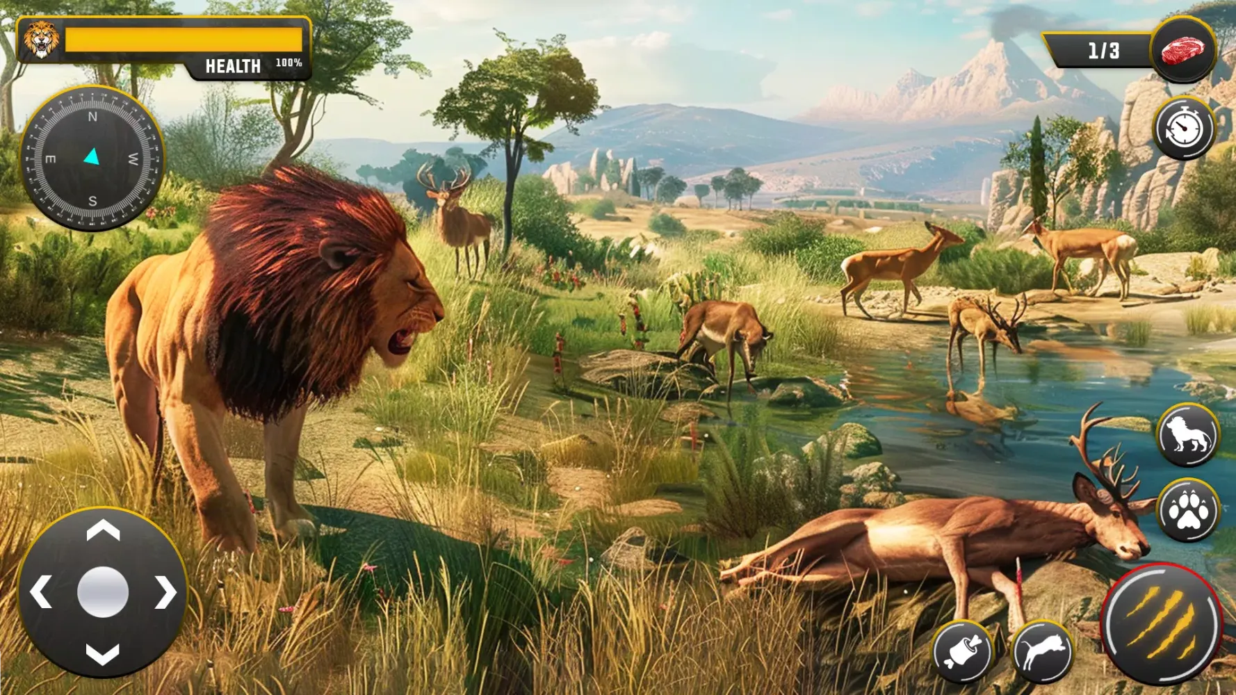 تصاویر Lion Games 3D Animal Simulator