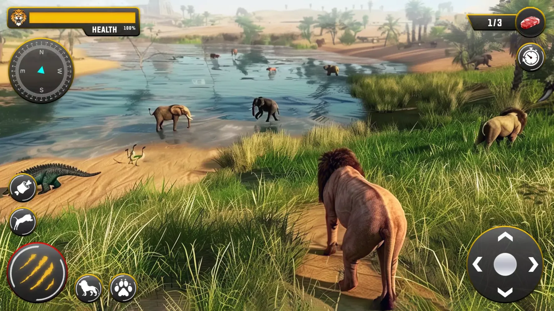 تصاویر Lion Games 3D Animal Simulator