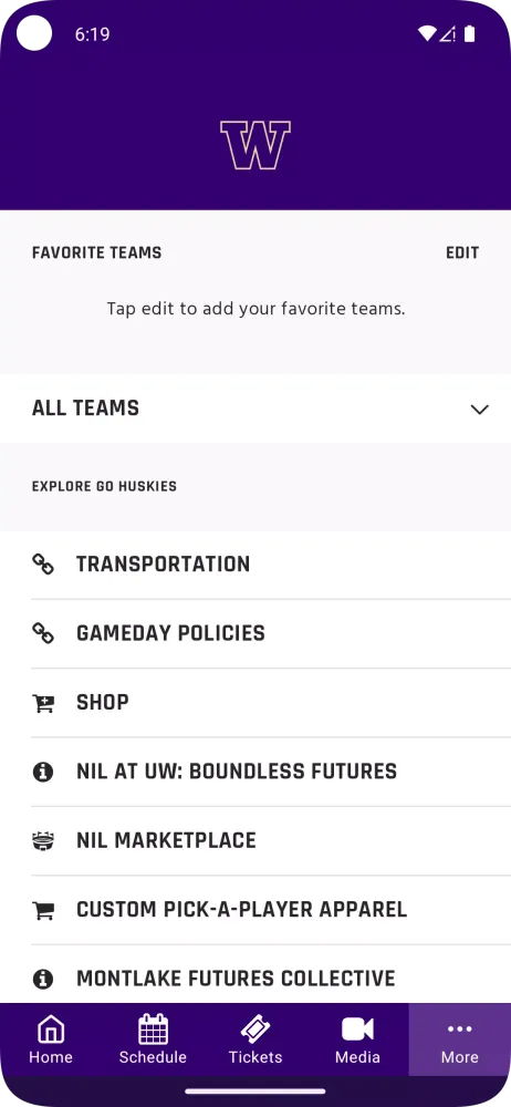 Huskies Gameday应用截图