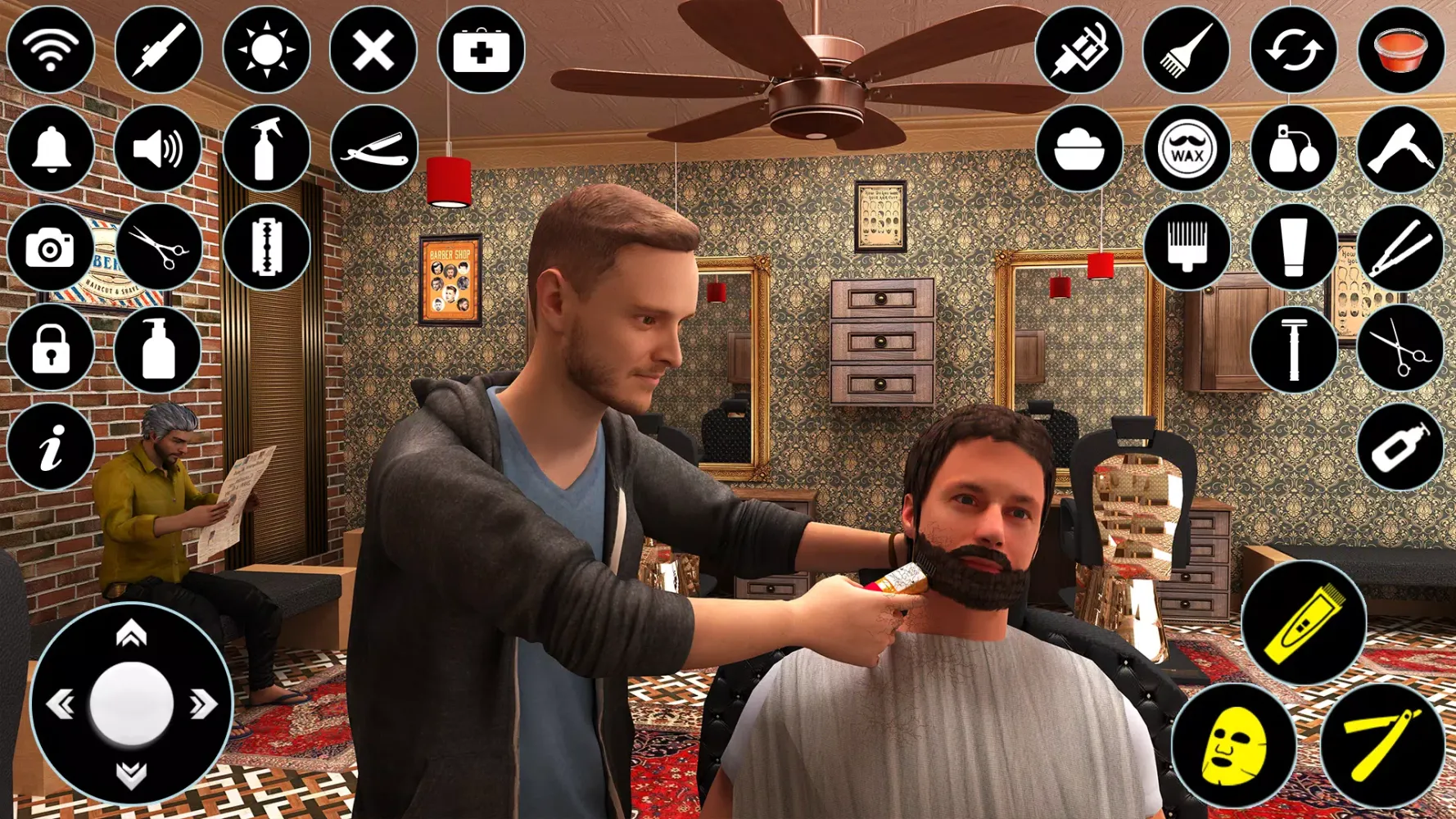 Barber Shop Game: Hair Salon Ekran Görüntüleri