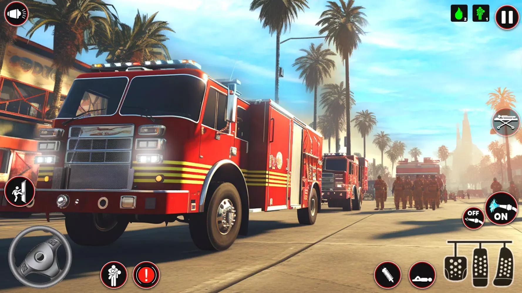 Tangkapan layar Fire Truck