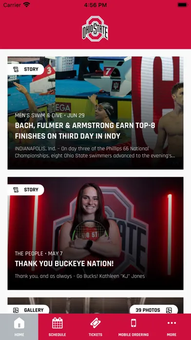 Capturas de pantalla de Ohio State Buckeyes