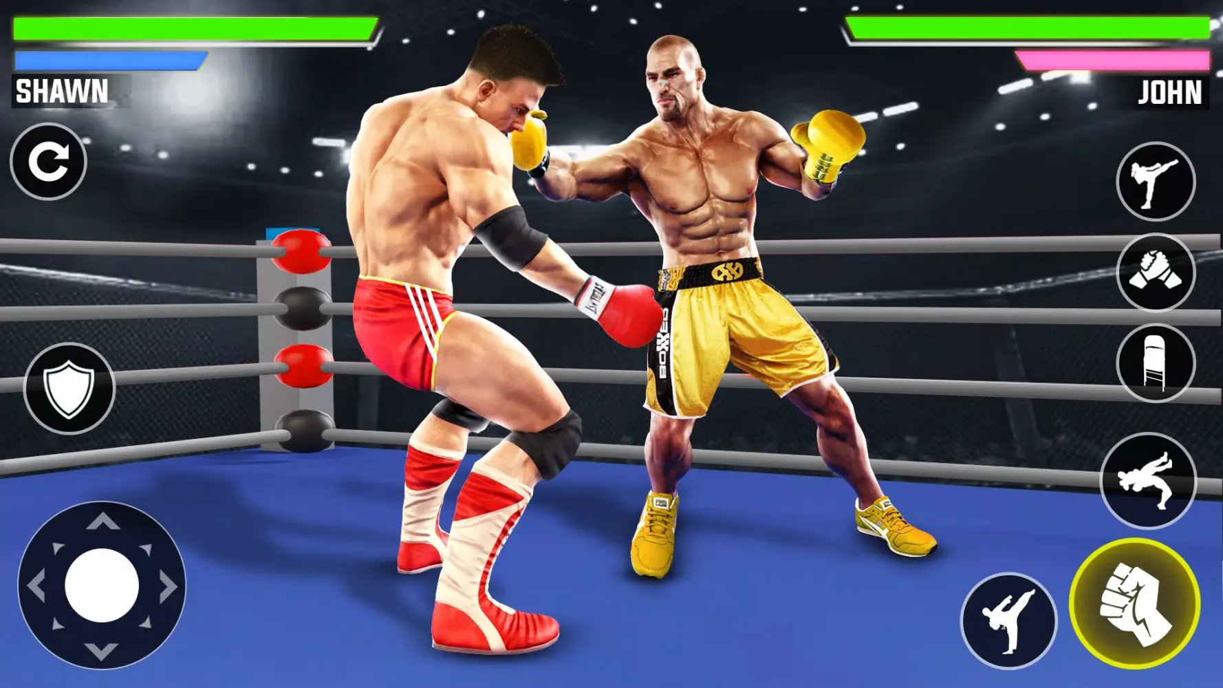 Real Wrestling Arena Fight 3D Screenshots