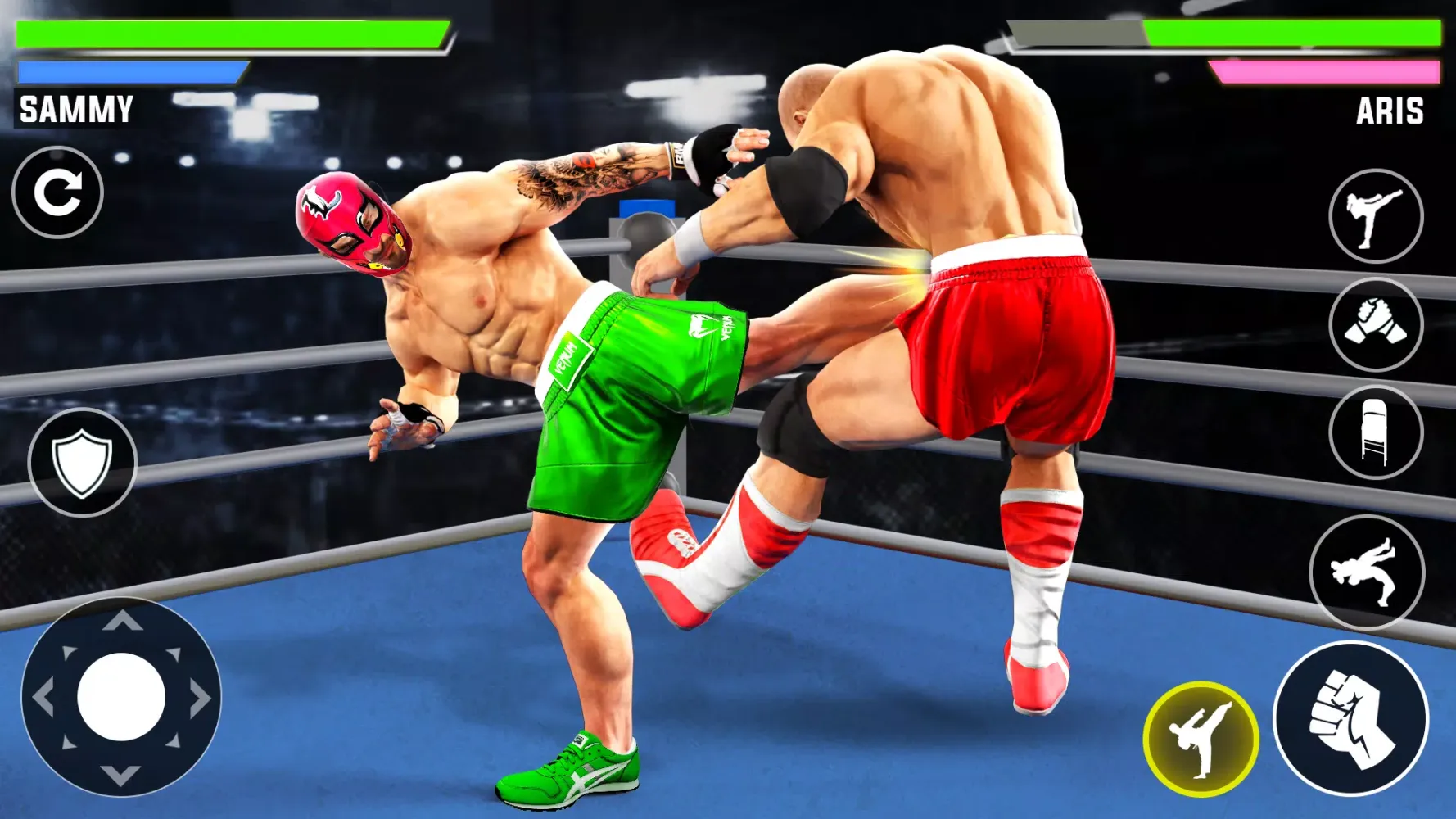 Real Wrestling Arena Fight 3D Screenshots