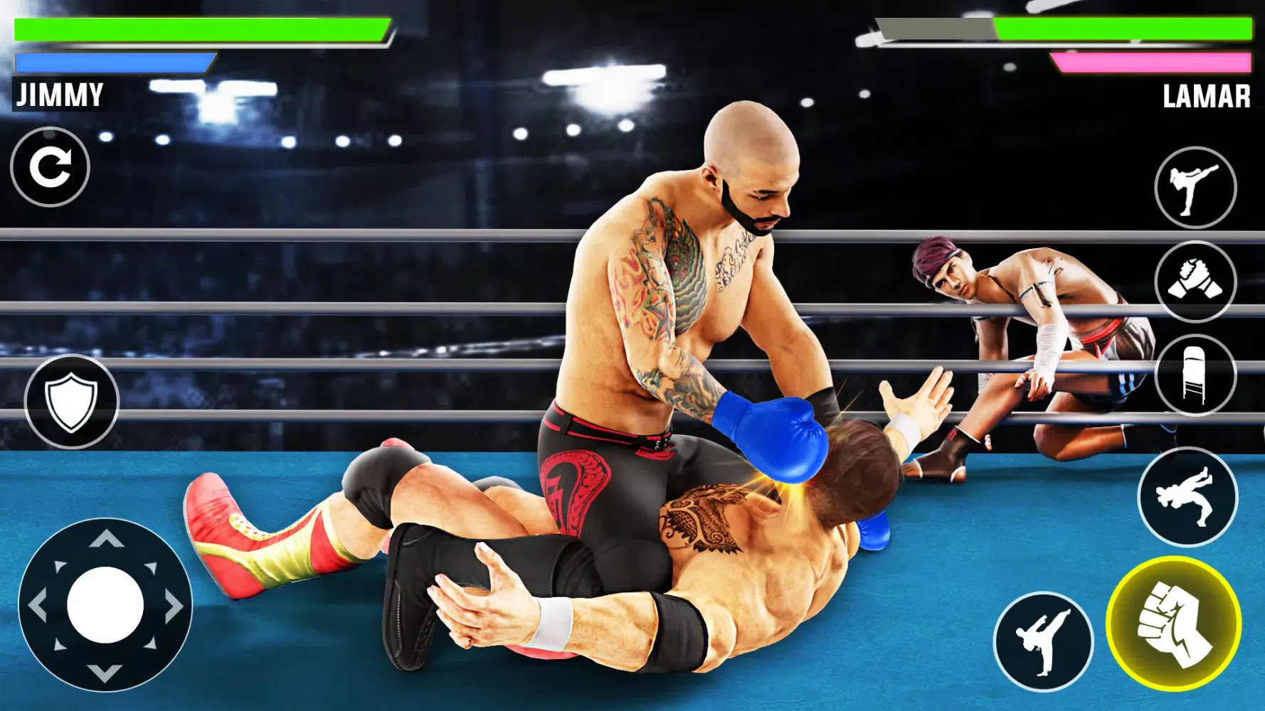 Real Wrestling Arena Fight 3D Screenshots