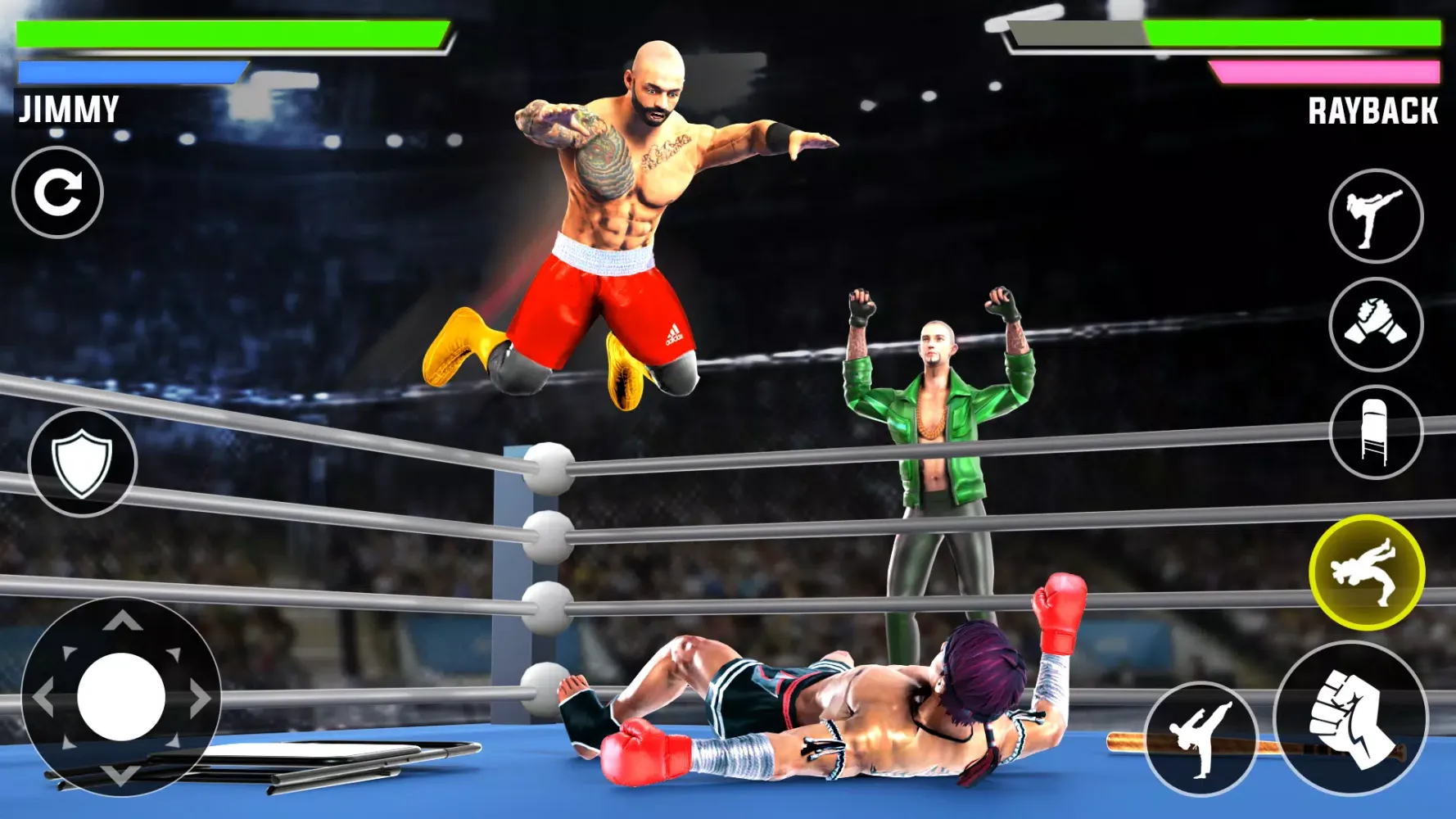 Real Wrestling Arena Fight 3D Screenshots