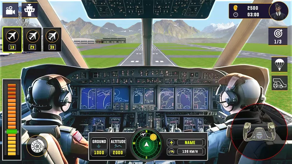 Real Airplane Flight Sim 3D 스크린샷