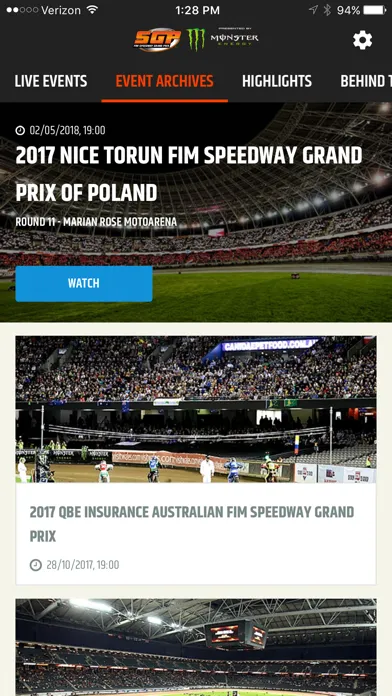 SGP TV سکرین شاٹس