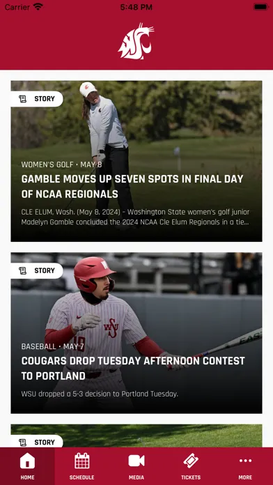WSU Cougars Gameday স্ক্রিনশট