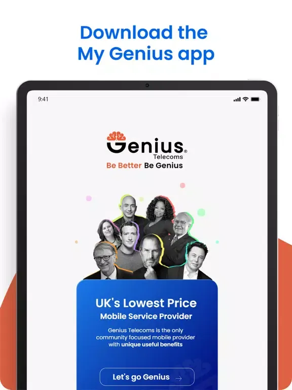 Genius Telecoms iPad  سکرین شاٹس
