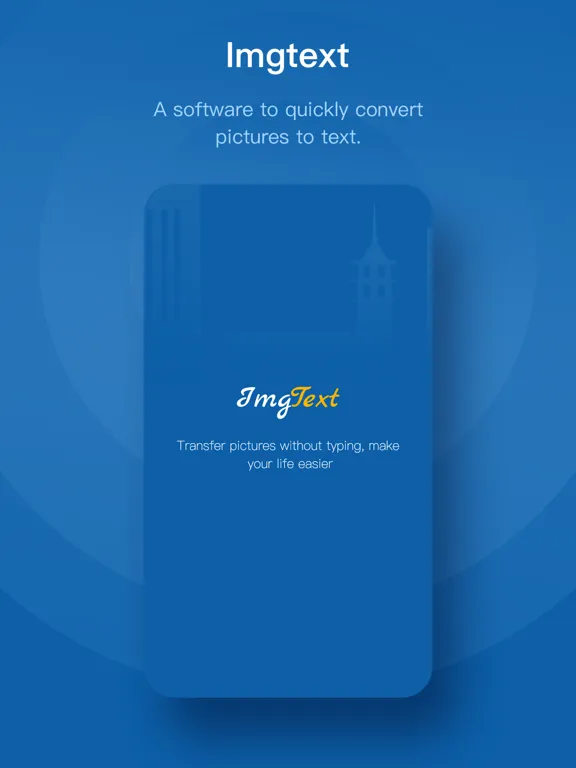 ImgText - Image to Text(OCR) iPad  Screenshots