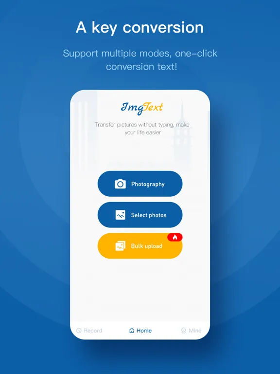 ImgText - Image to Text(OCR) iPad  Screenshots