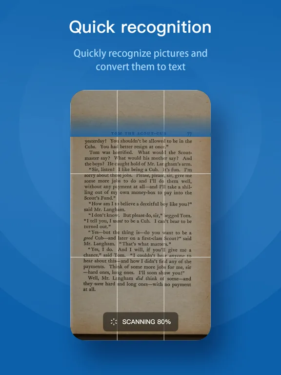ImgText - Image to Text(OCR) iPad  Screenshots