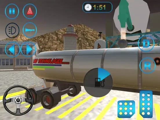 Offroad oil Truck- Oil Tanker iPad  Screenshots