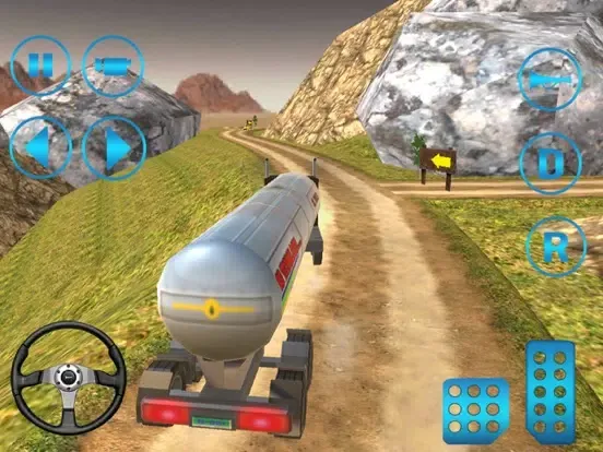 Offroad oil Truck- Oil Tanker iPad  Screenshots