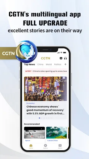 CGTN – China Global TV Network Screenshots