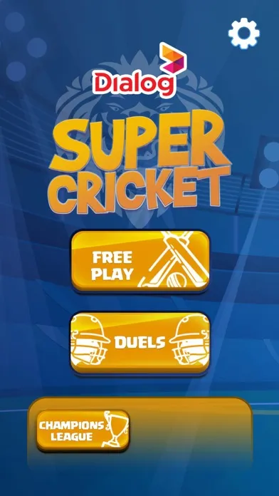 Zrzuty ekranu Dialog Super Cricket