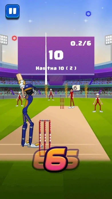 Zrzuty ekranu Dialog Super Cricket