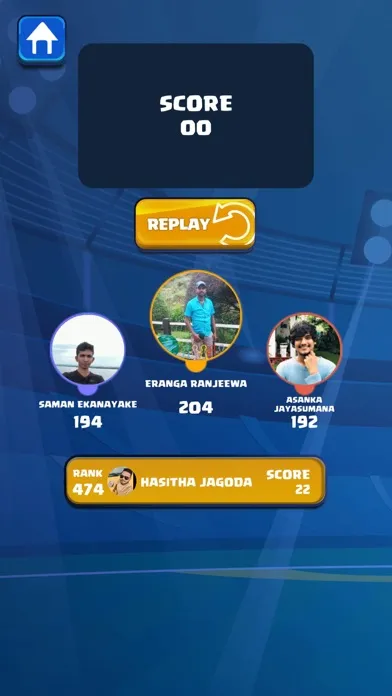 Zrzuty ekranu Dialog Super Cricket