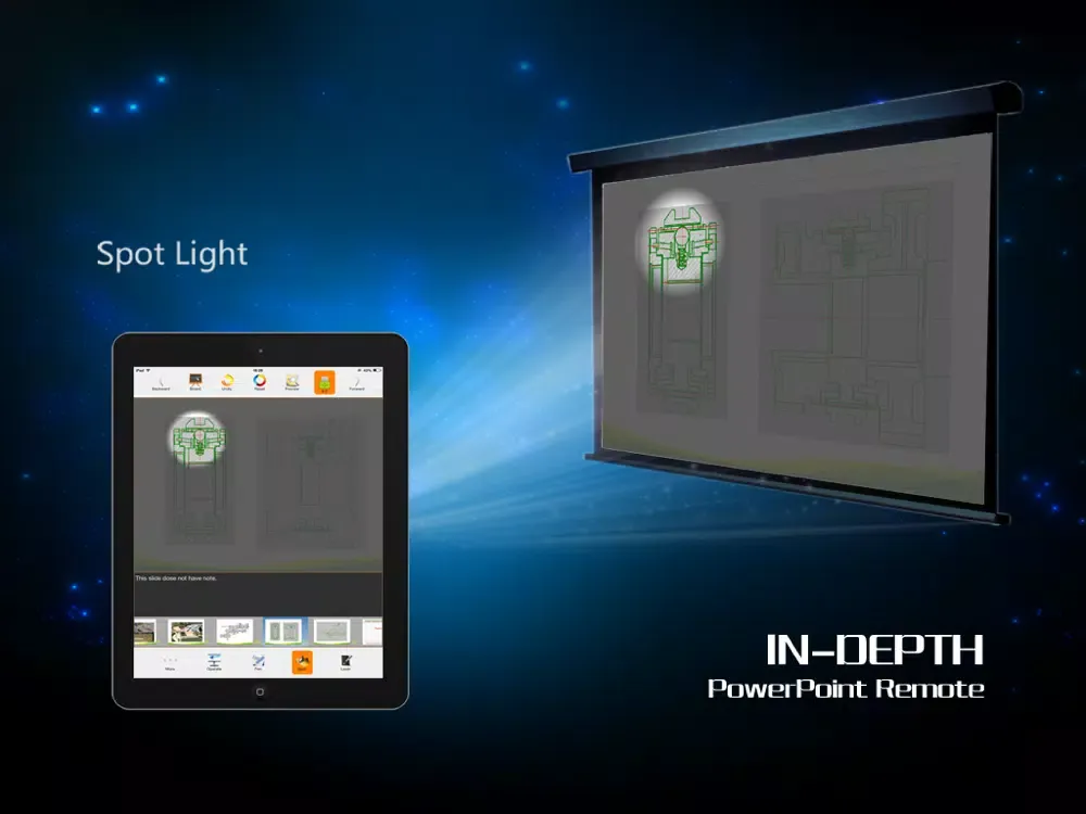 Скриншоты In-Depth PowerPoint Remote Free iPad 