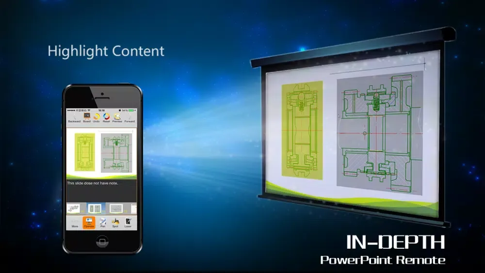 Скриншоты In-Depth PowerPoint Remote Free