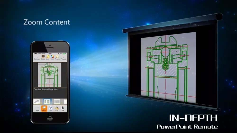 Скриншоты In-Depth PowerPoint Remote Free