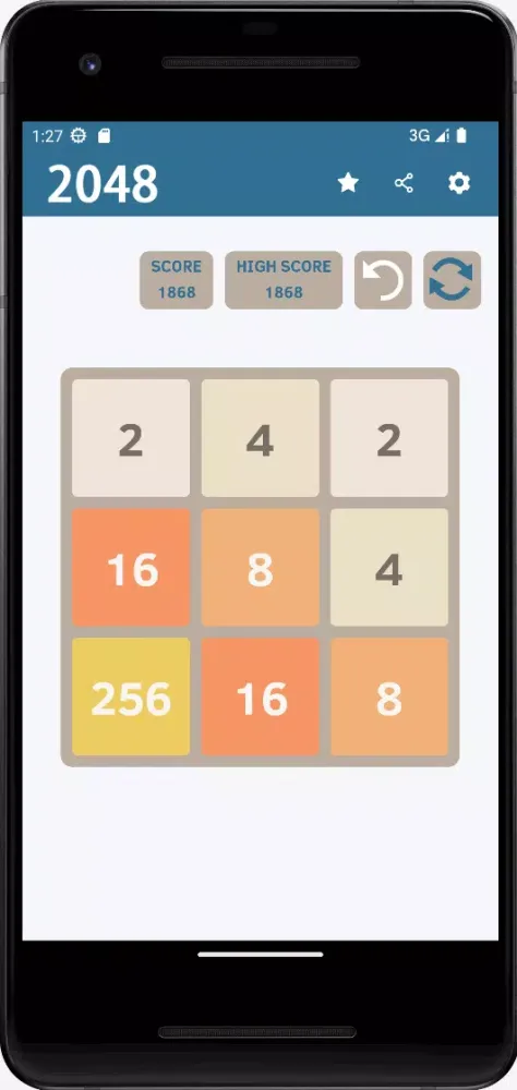 Screenshot di 2048 Endless