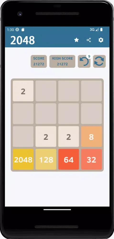 Screenshot di 2048 Endless
