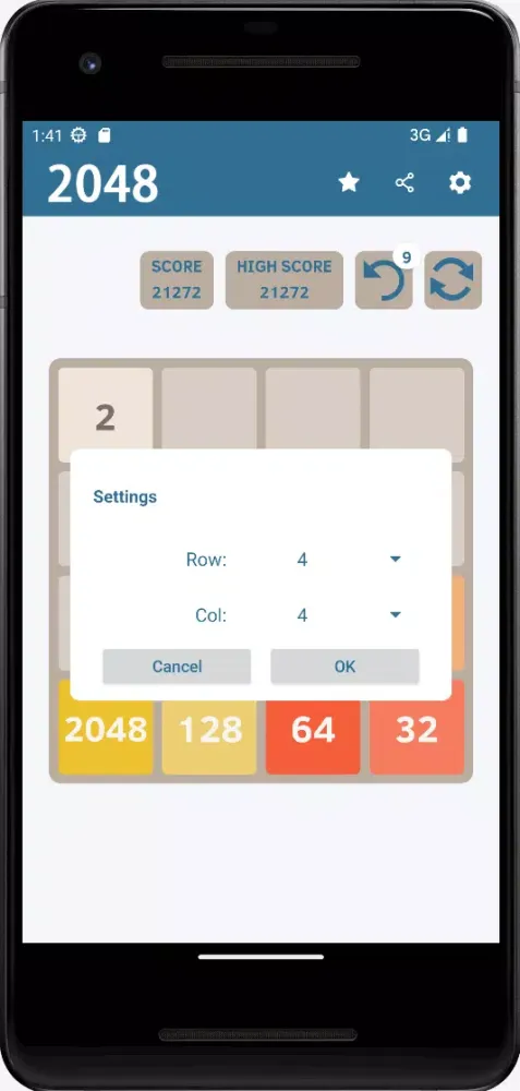Screenshot di 2048 Endless