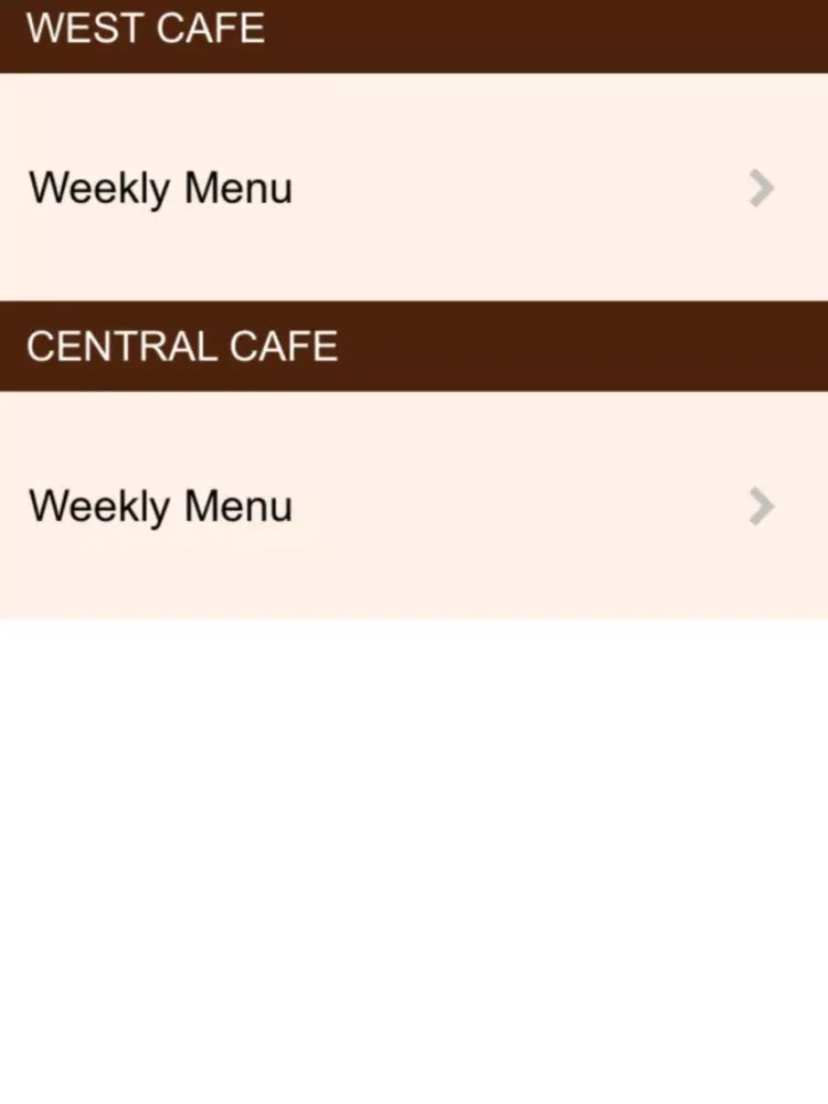 Capturas de pantalla de LLNL Cafeteria iPad 