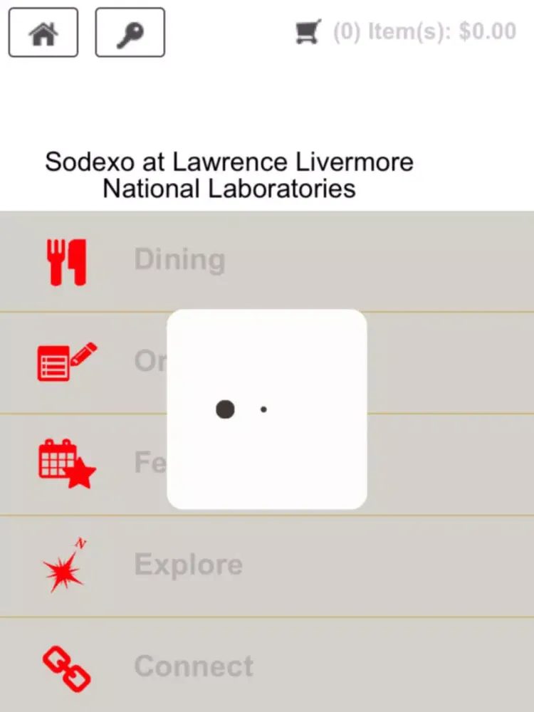 Capturas de pantalla de LLNL Cafeteria iPad 