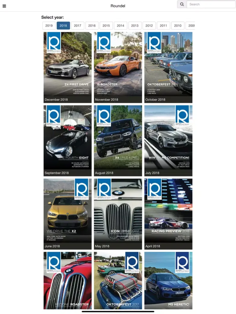 Roundel iPad  Screenshots