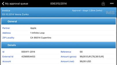 IMiS/mDMS Screenshots