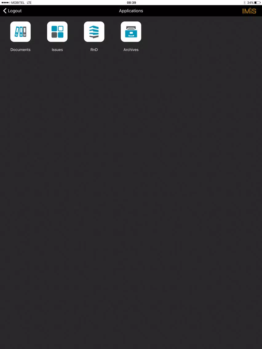 Capturas de tela do IMiS/mDMS for Citrix iPad 