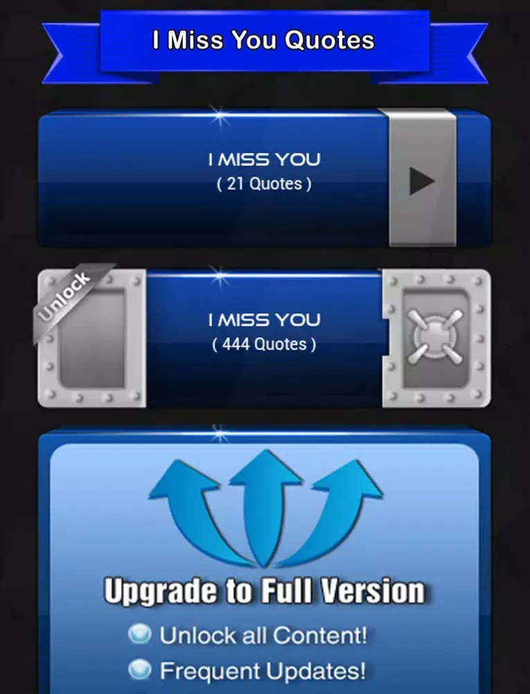 I Miss You Quotes iPad 应用截图