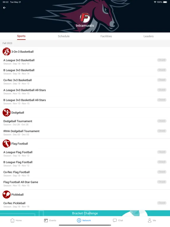 IMLeagues Fairfield iPad  스크린샷